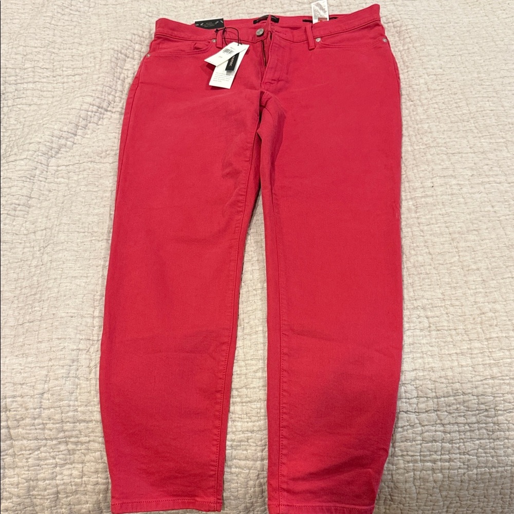 Banana Republic Bold Red Denim
